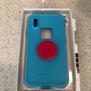 Lifeproof Teal/Pink IPhone X/Xs Case